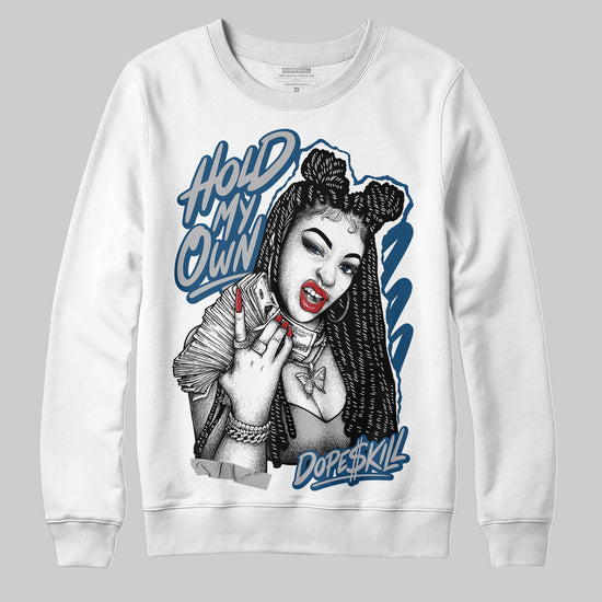 Jordan 12 Retro French Blue (2025) DopeSkill Sweatshirt New H.M.O Graphic Streetwear 