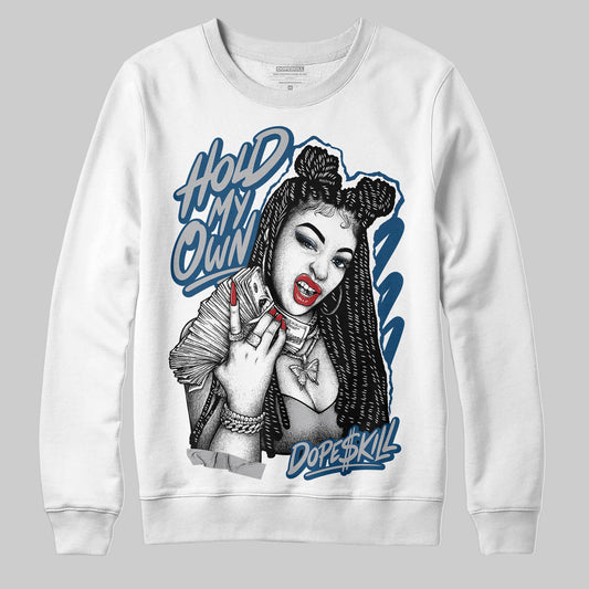 Jordan 12 Retro French Blue (2025) DopeSkill Sweatshirt New H.M.O Graphic Streetwear 