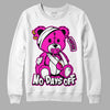 Dunk Low GS “Active Fuchsia” DopeSkill Sweatshirt Hurt Bear Graphic Streetwear - White