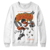 Jordan 3 Georgia Peach DopeSkill Sweatshirt Nevermind Graphic Streetwear - White