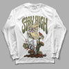 Olive Sneakers DopeSkill Long Sleeve T-Shirt Stay High Graphic Streetwear - White