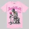 Pink Sneakers DopeSkill T-Shirt Ambition Graphic Streetwear - Light Pink