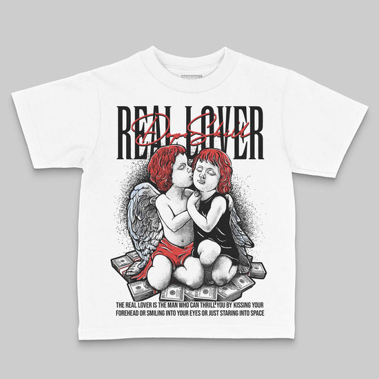 Jordan 6 “Reverse Infrared” DopeSkill Toddler Kids T-shirt Real Lover Graphic Streetwear - White