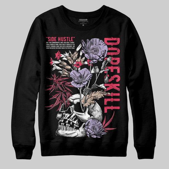 Jordan 5 Low “Peanut Butter Jelly” DopeSkill Sweatshirt Side Hustle Graphic Streetwear - Black