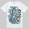 Vans Knu Stack Vintage Satin Dream Blue DopeSkill T-Shirt No Days Off Graphic Streetwear - White