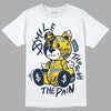 Dunk Low Vintage “Michigan” DopeSkill T-Shirt Smile Through The Pain Graphic Streetwear - White