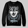 Jordan 5 Retro Wolf Grey (2026) DopeSkill Sweatshirt Wolf Grey Graphic Streetwear - Black
