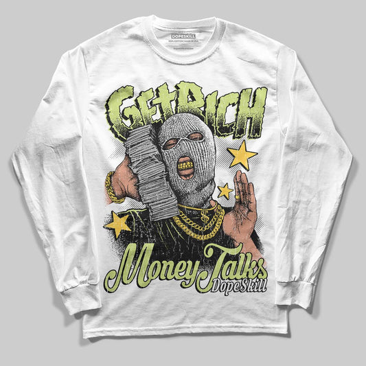 Jordan 11 “Inner Beast” DopeSkill Long Sleeve T-Shirt Get Rich Graphic Streetwear - White