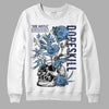 Jordan 5 Midnight Navy DopeSkill Sweatshirt Side Hustle Graphic Streetwear