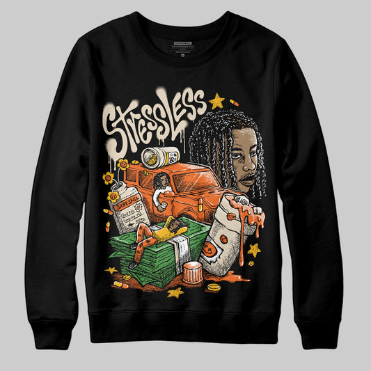 Jordan 3 “Starfish” DopeSkill Sweatshirt Stressless Graphic Streetwear - Black