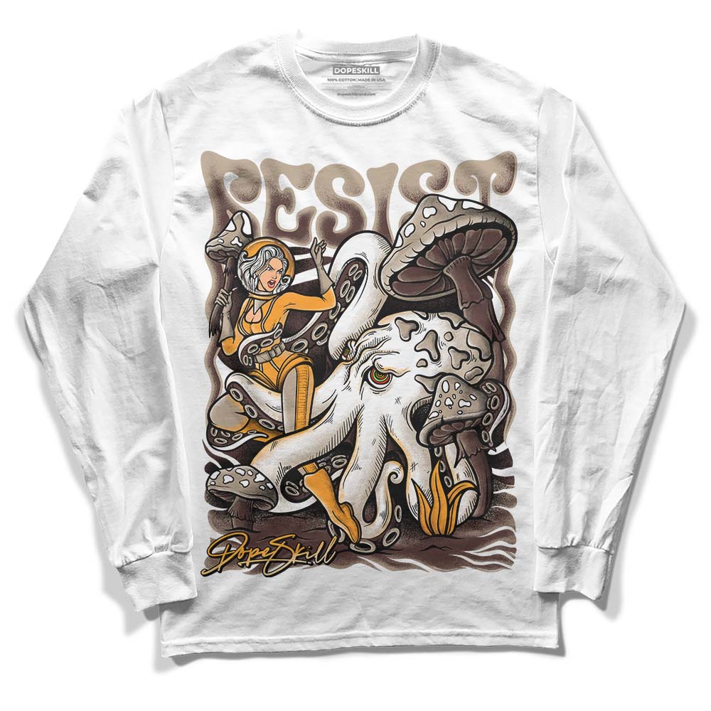 Jordan 1 High OG “Latte” DopeSkill Long Sleeve T-Shirt Resist Graphic Streetwear - White