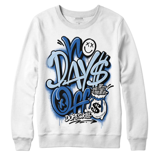 Jordan 11 Low “Space Jam” DopeSkill Sweatshirt No Days Off Graphic Streetwear - White