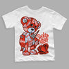 Jordan 6 Retro Toro Bravo DopeSkill Toddler Kids T-shirt Broken Heart Graphic Streetwear  - White 