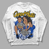 Jordan 14 “Laney” DopeSkill Long Sleeve T-Shirt Queen Of Hustle Graphic Streetwear - White