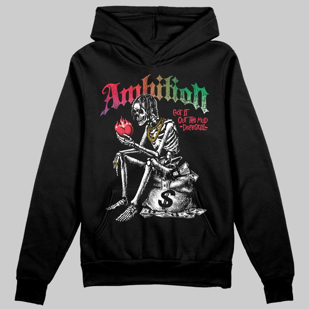 Jordan 11 Retro 285 Atlanta DopeSkill Hoodie Sweatshirt Ambition Graphic Streetwear - Black