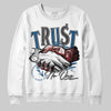 Jordan 12 Retro French Blue (2025) DopeSkill Sweatshirt Trust No One Graphic Streetwear