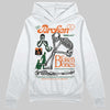 SoleFly x Air Jordan 3 “Fruits Of Our Labor” DopeSkill Hoodie Sweatshirt Broken Bones Graphic Streetwear - White