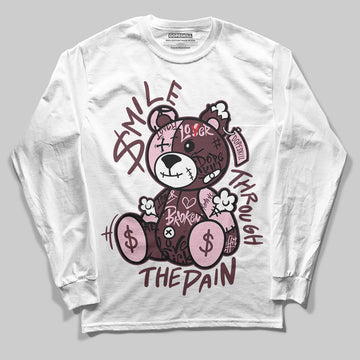 Asics Gel-Cumulus 16 "Port Royal" DopeSkill Long Sleeve T-Shirt Smile Through The Pain Graphic Streetwear - White