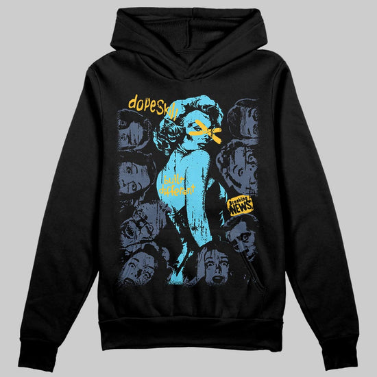 Jordan 11 Retro Gamma Blue (2025) DopeSkill Hoodie Sweatshirt Built Different Graphic Streetwear - Black