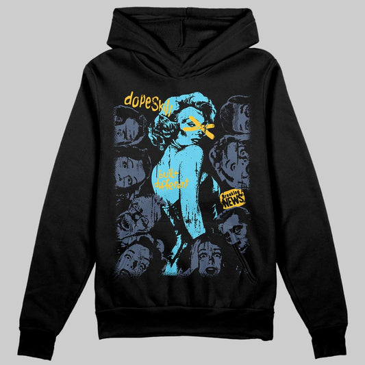 Jordan 11 Retro Gamma Blue (2025) DopeSkill Hoodie Sweatshirt Built Different Graphic Streetwear - Black