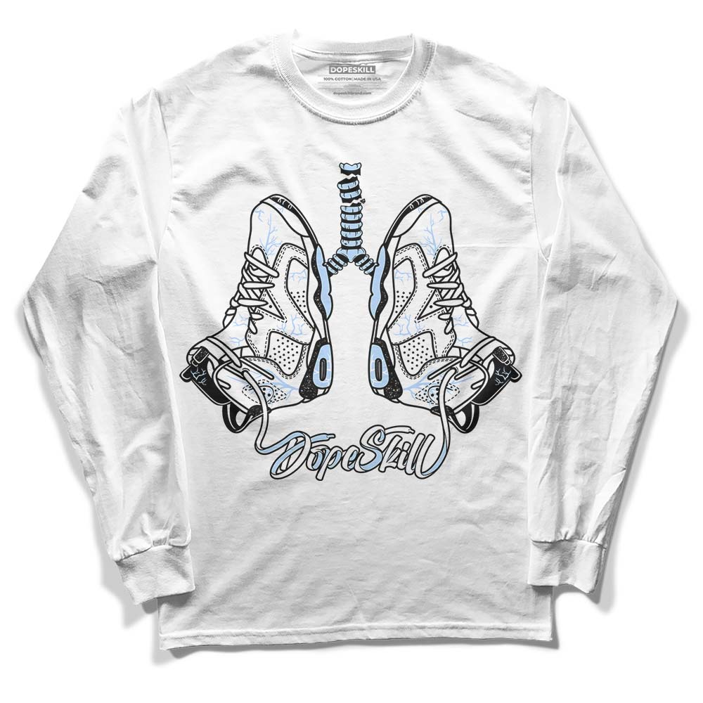 Jordan 6 “Reverse Oreo” DopeSkill Long Sleeve T-Shirt Breathe Graphic Streetwear - White