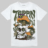 Olive Sneakers DopeSkill T-Shirt Trippin Graphic Streetwear - White