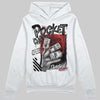 Jordan 6 “Reverse Infrared” DopeSkill Hoodie Sweatshirt Pocket Change Graphic Streetwear - White