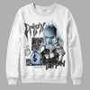 Jordan 11 Cool Grey  DopeSkill Sweatshirt Drip'n Never Tripp'n Graphic Streetwear - White 