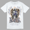 Jordan 4 Retro Frozen Moments DopeSkill T-Shirt Angels Graphic Streetwear - White 