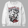 Jordan 4 “Bred Reimagined” DopeSkill Sweatshirt Money On My Mind Graphic Streetwear - White