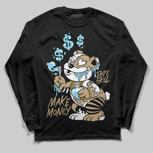 Jordan 11 City Pack “H-Town” DopeSkill Long Sleeve T-Shirt Make Money Graphic Streetwear - Black