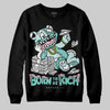 Jordan 11 Low "Igloo" DopeSkill Sweatshirt Born To Be Rich Graphic Streetwear - black