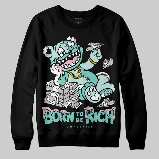 Jordan 11 Low "Igloo" DopeSkill Sweatshirt Born To Be Rich Graphic Streetwear - black