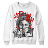 Jordan 1 Low OG “Shadow” DopeSkill Sweatshirt Hold My Own Graphic Streetwear - White