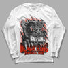 Yeezy Foam Runner Red Dopeskill Long Sleeve T-Shirt Black King Graphic Streetwear - White