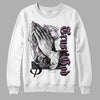 Jordan 2 “Mauve/Off-Noir” DopeSkill Sweatshirt Trust God Graphic Streetwear - White 