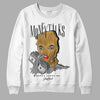 Jordan 11 "Gratitude" DopeSkill Sweatshirt Money Talks Graphic Streetwear - White