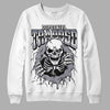 Jordan 14 Retro 'Stealth' DopeSkill Sweatshirt Trapped Halloween Graphic Streetwear - White