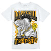 Jordan 12 Retro Black Taxi DopeSkill T-Shirt Sorry I've Been Trappin Graphic Streetwear - White