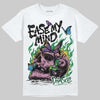 Green Sneakers DopeSkill T-Shirt Ease My Mind Graphic Streetwear - White