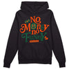 Dunk Low Team Dark Green Orange DopeSkill Hoodie Sweatshirt No Money No Funny Graphic Streetwear - Black