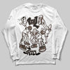 Jordan 9 'Olive' DopeSkill Long Sleeve T-Shirt Real Y2K Players Graphic Streetwear - White