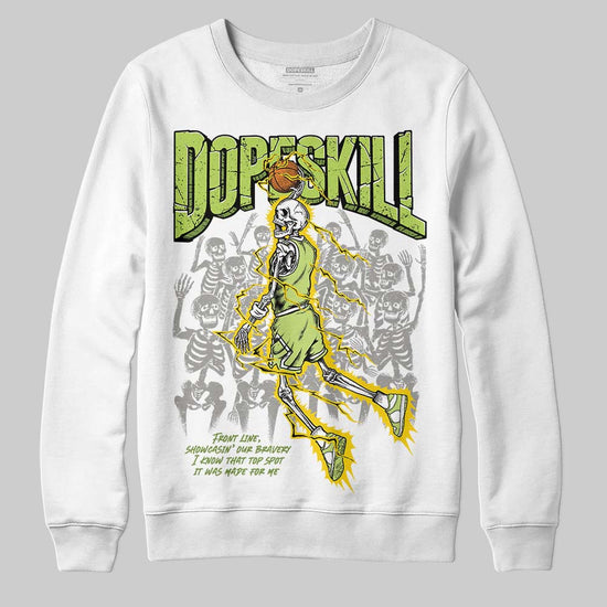 Dunk Low Pro SB 'Fruity Pack - Green Apple' DopeSkill Sweatshirt Thunder Dunk Graphic Streetwear - White