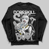 Jordan 10 OG “Steel” DopeSkill Long Sleeve T-Shirt Stay It Busy Graphic Streetwear - black