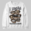 Jordan 3 Retro Black Cat DopeSkill Sweatshirt The Mouth With No Droughts Graphic Streetwear - WHite