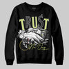 Jordan 4 GS “Light Lemon Twist” DopeSkill Sweatshirt Trust No One Graphic Streetwear - Black