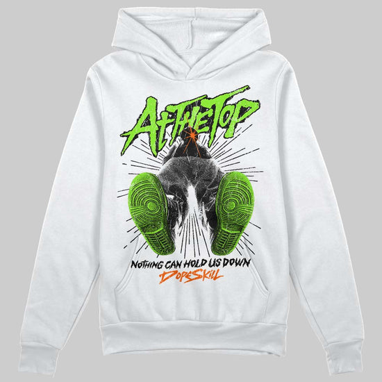 Neon Green Sneakers DopeSkill Hoodie Nothing Can Hold US Down Graphic Streetwear - White