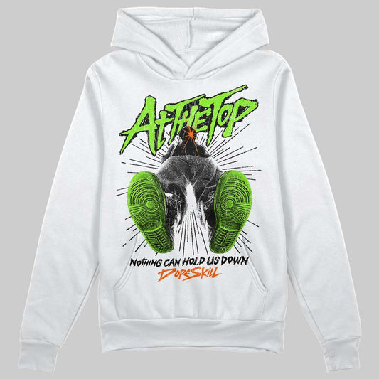 Neon Green Sneakers DopeSkill Hoodie Nothing Can Hold US Down Graphic Streetwear - White