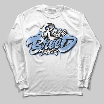 Jordan 4 WMNS 'Forget Me Not' DopeSkill Long Sleeve T-Shirt Rare Breed Type Graphic Streetwear - White