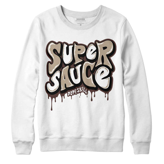 Jordan 1 High OG “Latte” DopeSkill Sweatshirt Super Sauce Graphic Streetwear - White